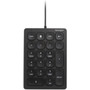 Kensington Wired Numeric Keypad - Cable Connectivity - USB Type A Interface - 21 Key - ChromeOS - Keyboard Notebook - PC Mac - - K79820WW