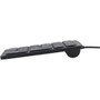 Kensington Wired Numeric Keypad - Cable Connectivity - USB Type A Interface - 21 Key - ChromeOS - Keyboard Notebook - PC Mac - - K79820WW