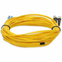 AddOn 5m Single-Mode fiber SMF Duplex STLC OS1 Yellow Patch Cable - 164 ft Fiber Optic Network Cable for Network Device - First 2 ADD-ST-LC-5M9SMF