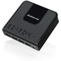 IOGEAR 2x4 USB 30 Peripheral Sharing Switch - USB 30 Type B - External - 4 USB Ports - 4 USB 30 Ports - PC Mac Linux GUS432