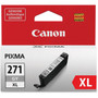 Canon CLI-271GY Original Ink Cartridge - Inkjet - 780 Pages - Gray 0340C001