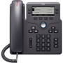 Cisco 6851 IP Phone - Corded - Charcoal - 4 x Total Line - VoIP - 2 x Network RJ-45 - PoE Ports CP-6851-3PCC-K9