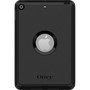 OtterBox Defender Carrying Case Apple iPad mini 5th Generation Apple Pencil - Black - Dirt Resistant Port Dust Resistant Port Lint 77-62218