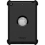 OtterBox Defender Carrying Case Apple iPad mini 5th Generation Apple Pencil - Black - Dirt Resistant Port Dust Resistant Port Lint 77-62218