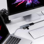 AUKEY 5 Port USB C Hub Space Grey - for NotebookSmartphone - USB Type C - USB Type-C - HDMI - Wired CB-C72
