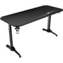 Ergopixel Terra Series Gaming Desk - Black - For - Table TopRectangle Top - 80 kg Capacity - Black - Medium Density Fiberboard MDF GD-0001