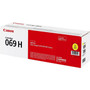 Canon 069 Original High Yield Laser Toner Cartridge - Yellow - 1 Pack - 5500 Pages 5095C001