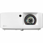 Optoma UHZ35ST 3D Short Throw DLP Projector - 169 - Portable - White - High Dynamic Range HDR - Front - 480i - 30000 Hour Normal - UHZ35ST