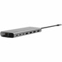 Belkin USB-C 8-in1 Dual Display Core Hub - Docking Station - 10 Gbps - 100W - 3xUSB-C 2xUSB-A 2xHDMI Ethernet - 4K - Grey - for - 2 INC015BTSGY