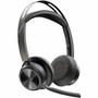 Poly Voyager Focus 2 Microsoft Teams Certified USBC-C Headset  USB-CA Adapter TAA - Microsoft Teams Certification - Google Siri - - 9T9K0AAAC3