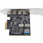 StarTechcom 5-Port USB PCIe Card USB 32 10Gbps PCI Express Card with 4x USB-C Ports 1x USB-A Internal Port - Upgrade or expand a PS4C3IA3-USB-C-CARD