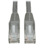 Tripp Lite Cat6 Patch Cable - 3ft - 1 x RJ-45 Male - 1 x RJ-45 Male - Gray N201-003-GY