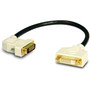 Tripp Lite 1ft DVI Dual Link Digital Extension Adapter Cable 45 Degree Left Plug DVI-D MF 1 - DVI-D Male - DVI-I Female - 03m P562-001-45L