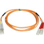 Tripp Lite Duplex Fibre Channel Patch Cable - LC Male - SC Male - 5m N516-05M