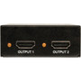 Tripp Lite by Eaton Displayport to 2 X HDMI Splitter - 2 Port - DisplayPort - 2 x HDMI Out - TAA Compliant B156-002-HDMI