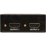 Tripp Lite by Eaton Displayport to 2 X HDMI Splitter - 2 Port - DisplayPort - 2 x HDMI Out - TAA Compliant B156-002-HDMI