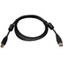 Tripp Lite 3-ft. USB2.0 A/B Gold Device Cable with Ferrite Chokes (A Male to B Male) - 3 ft USB Data Transfer Cable - First End: 1 x A (Fleet Network)