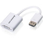 IOGEAR DisplayPort to VGA Adapter Cable - 73 DisplayPortVGA Video Cable for Video Device TV Monitor Projector iMac MacBook PC GDPVGAW6