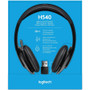 Logitech H540 USB Headset - Stereo - USB - Wired - Over-the-head - Binaural - Semi-open - Black (981-000510)