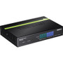 TRENDnet 8-Port Gigabit GREENnet PoE+ Switch - 8 Ports - 2 Layer Supported - Twisted Pair - Desktop - Lifetime Limited Warranty (Fleet Network)