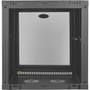 Tripp Lite SmartRack 12U Wall-Mount Rack Enclosure Cabinet - 12U Rack Height x 19" (482.60 mm) Rack Width - Wall Mountable - Black - (SRW12U)