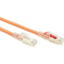 Black Box GigaTrue 3 Cat6 SFTP Patch Network Cable - 2 ft Category 6 Network Cable for Patch Panel Wallplate Network Device - 1 C6PC70S-OR-02