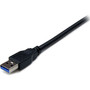 StarTech.com 6 ft Black SuperSpeed USB 3.0 Extension Cable A to A - M/F - 6 ft USB Data Transfer Cable - First End: 1 x Type A Male - (USB3SEXT6BK)