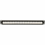 Tripp Lite 24-Port Cat6a Patch Panel Feedthrough Rackmount RJ45 Ethernet 1U - 24 Ports - 24 x RJ-45 - 1U High - 19 Wide - - TAA N254-024-6A