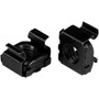 StarTechcom M6 Cage Nuts - 50 Pack Black - M6 Mounting Cage Nuts for Server Rack  Cabinet - Install your rack-mountable hardware - CABCAGENUT6B