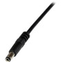 StarTech.com 1m USB to Type N Barrel 5V DC Power Cable - USB A to 5.5mm DC - 5 V DC - Black - 1 (USB2TYPEN1M)