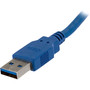 StarTechcom_1m_Blue_SuperSpeed_USB_30_Extension_Cable_A_to_A_-_MF_-_33_ft_USB_Data_Transfer_Cable_-_First_End_1_x_Type_A_Male_USB_USB3SEXT1M