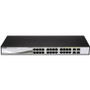 D-Link 28 Port PoE Gigabit Smart Switch Including 4 Combo SFP Ports - 24 Ports - Manageable - 2 Layer Supported - Twisted Pair, Fiber (Fleet Network)