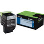 Lexmark Unison 801SK Toner Cartridge - Laser - Standard Yield - 2500 Pages Black - Black - 1 Each (Fleet Network)