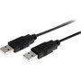 StarTechcom_1m_USB_20_A_to_A_Cable_-_MM_-_USB_-_1m_-_1_Pack_-_1_x_Type_A_Male_USB_-_1_x_Type_A_Male_USB_-_Black_USB2AA1M