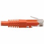 Tripp Lite by Eaton Premium N200-015-OR RJ-45 Patch Network Cable - 15 ft RJ-45 Network Cable for Computer Printer Gaming Console - N200-015-OR