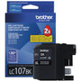 Brother Innobella LC107BKS Ink Cartridge - Black - Inkjet - Super High Yield - 1200 Pages - 1 Pack (Fleet Network)