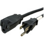 StarTech.com 3 ft Power Extension Cord - NEMA 5-15R to NEMA 5-15P - 3ft - NEMA 5-15R - NEMA 5-15P 125V AC - 13A - Black (Fleet Network)