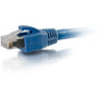 C2G 300 ft Cat6 Snagless Solid Shielded Network Patch Cable - Blue - 300 ft Category 6 Network Cable for Network Device - First End: 1 (43124)