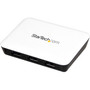 StarTechcom_USB_30_to_Gigabit_Ethernet_NIC_Network_Adapter_with_3_Port_Hub_-_White_-_USB_-_External_-_3_USB_Ports_-_1_Network_-_3_ST3300U3S