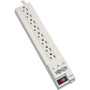 Tripp Lite by Eaton Protect It SK6-6SPIKEBAR Surge Suppressor - 8 x NEMA 5-15R - 180 kVA - 1200 J - 120 V AC Input - 120 V AC - kA SK6-6SPIKEBAR