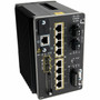 Cisco Catalyst IE-3300-8T2S Rugged Switch - 8 Ports - Manageable - 3 Layer Supported - Modular - 2 SFP Slots - Twisted Pair Optical - IE-3300-8T2S-E
