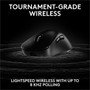 Logitech G PRO X SUPERLIGHT 2 DEX Gaming Mouse - HERO 2 - Wireless - Radio Frequency - 240 GHz - Rechargeable - Black - USB 20 - dpi 910-007328