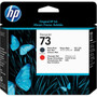 HP 73 CD949A Original Ink Cartridge - Single Pack - Inkjet - Matte Black Red - 1 Each CD949A
