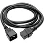 Tripp Lite 10ft Power Cord Extension Cable C19 to C20 Heavy Duty 20A 12AWG 10 - For Chassis - 250 V AC  20 A - Black - 10 ft Cord - P036-010