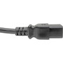 Tripp Lite 10ft Power Cord Extension Cable C19 to C20 Heavy Duty 20A 12AWG 10 - For Chassis - 250 V AC  20 A - Black - 10 ft Cord - P036-010