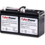 CyberPower RB1270X2A UPS Replacement Battery Cartridge 12V 7AH - 7000 mAh - 12 V DC - Lead Acid - 3 Year Minimum Battery Life - 5 Year RB1270X2A