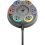 Kensington SmartSockets Table Top Surge Protector - 6 x NEMA 5-15R - 1500 J - 120 V AC Input - 120 V AC Output - 16 ft - External K62634NA