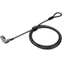 Kensington Slim NanoSaver Combination Laptop Lock - Resettable - 4-digit - Combination Lock - Carbon Steel - For Notebook K60605WW