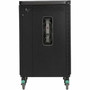 Bretford CORE X Cart Pre-Wired - Steel - 295 Width x 26 Depth x 445 Height - Black Pumice - For 36 Devices - 156 Screen TCOREX36USBC