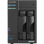 ASUSTOR Lockerstor 2 Gen2 AS6702T SANNAS Storage System - Intel Celeron N5105 Quad-core 4 Core 2 GHz - 2 x HDD Supported - 0 x HDD AS6702T